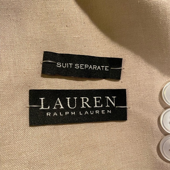 NWT Lauren Ralph Lauren Boys Classic Suit Jacket Blazer Wedding Special Occasion - Picture 8 of 9